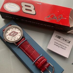 Dale Earnhardt ladies sparkle watch, sold by AVON